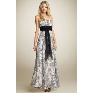 Gorgeous BCBG MaxAzria Silk Dress Gown, NWT Strapless Size 8